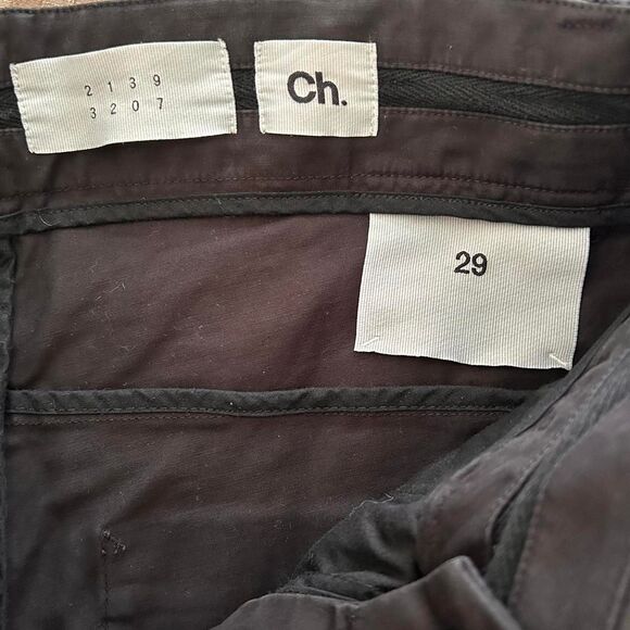 Ch. Chapter ss17 drawstring straight leg crop trouser pants 29 - Picture 3 of 5